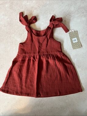 Sofia Mila Organic Cotton Boutique Dress 3-6 months
